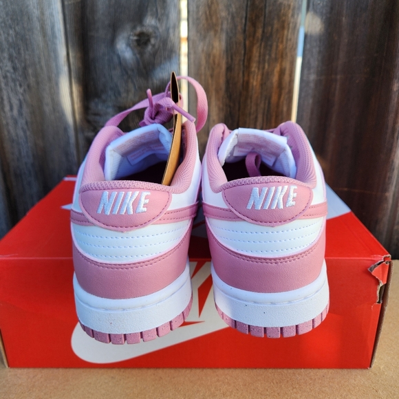 Women's Nike Dunk Low Next Nature White/Elemental Pink - Picture 4 of 7